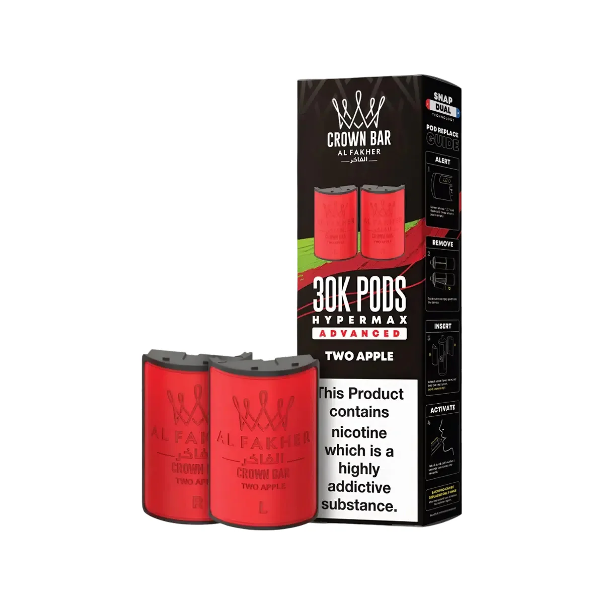 Buy Al Fakher 30K HyperMax Pods | £6.39 - Vape Fair