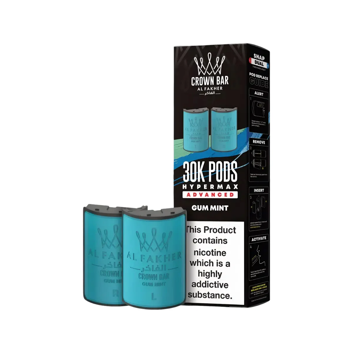Buy Al Fakher 30K HyperMax Pods | £6.39 - Vape Fair