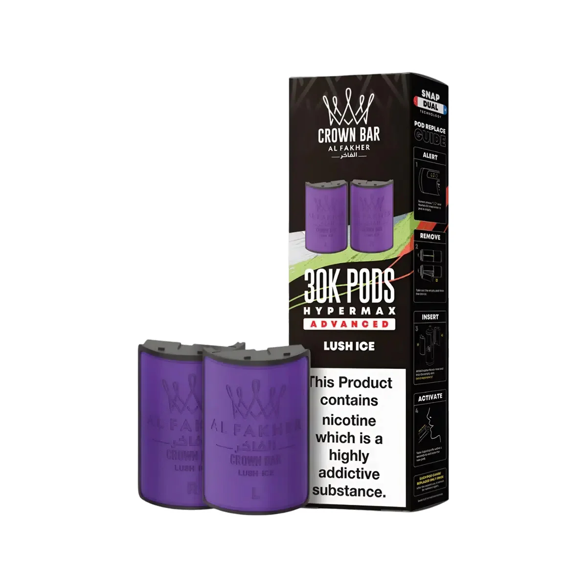 Buy Al Fakher 30K HyperMax Pods | £6.39 - Vape Fair