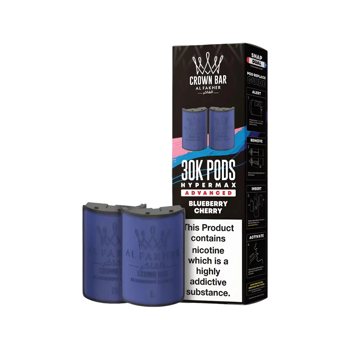 Buy Al Fakher 30K HyperMax Pods | £6.39 - Vape Fair