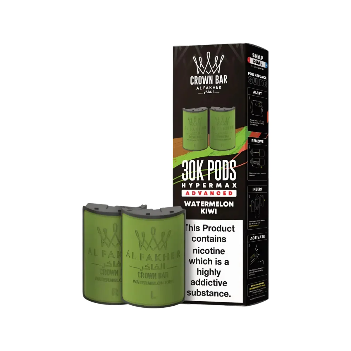 Buy Al Fakher 30K HyperMax Pods | £6.39 - Vape Fair