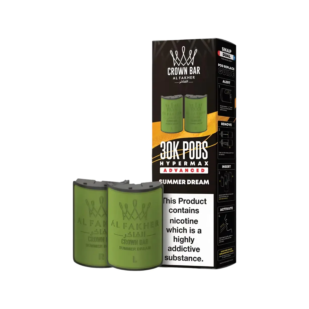 Buy Al Fakher 30K HyperMax Pods | £6.39 - Vape Fair