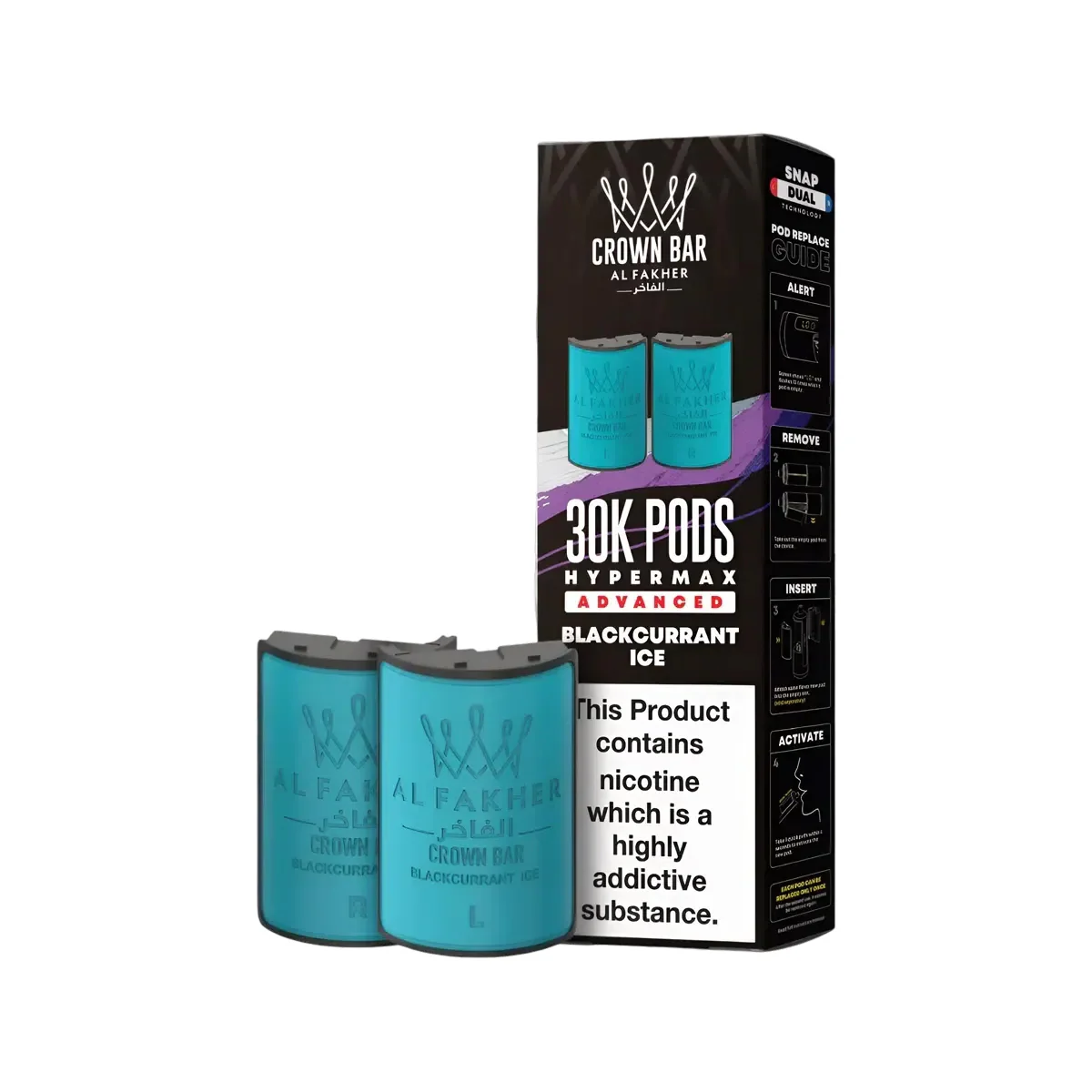 Buy Al Fakher 30K HyperMax Pods | £6.39 - Vape Fair