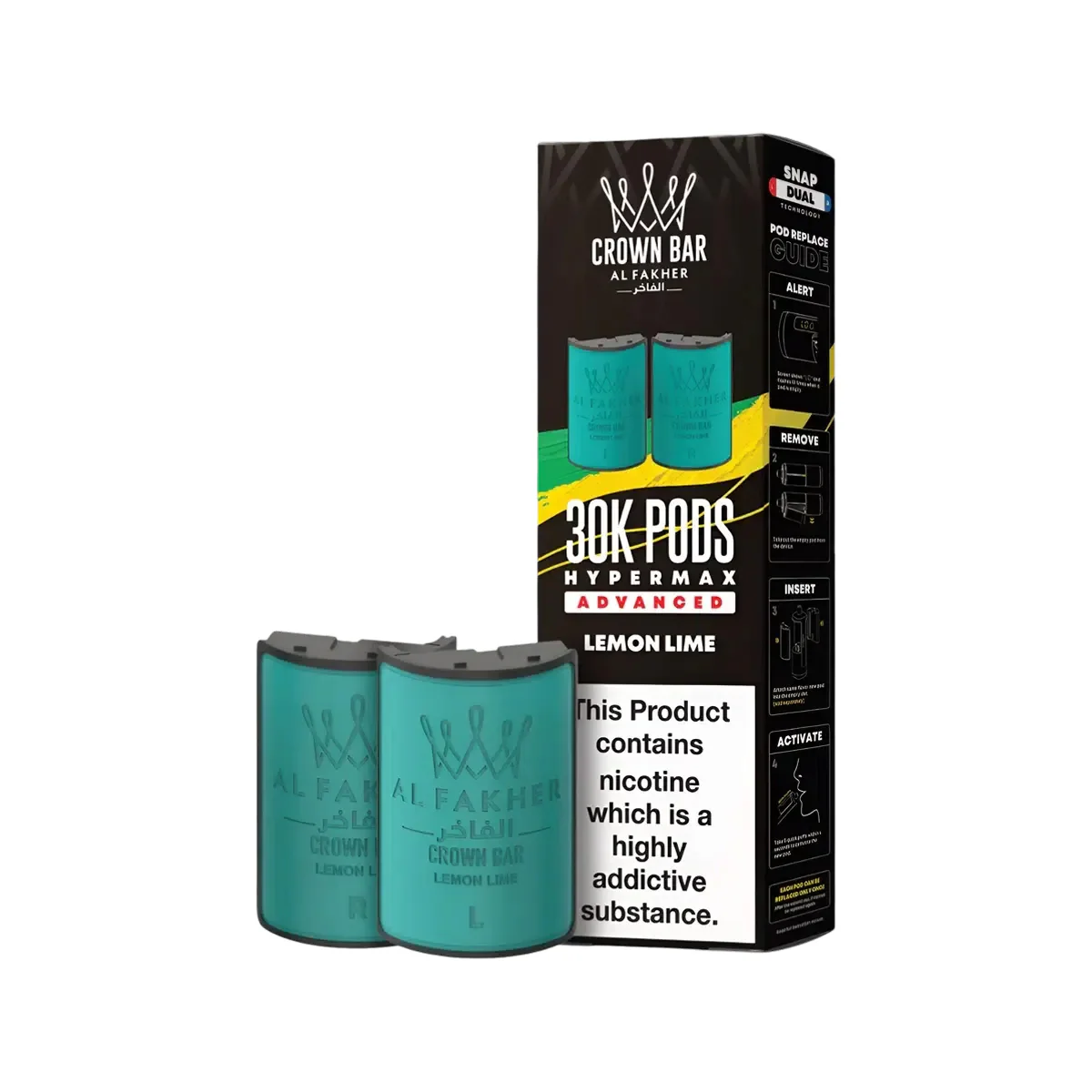 Buy Al Fakher 30K HyperMax Pods | £6.39 - Vape Fair