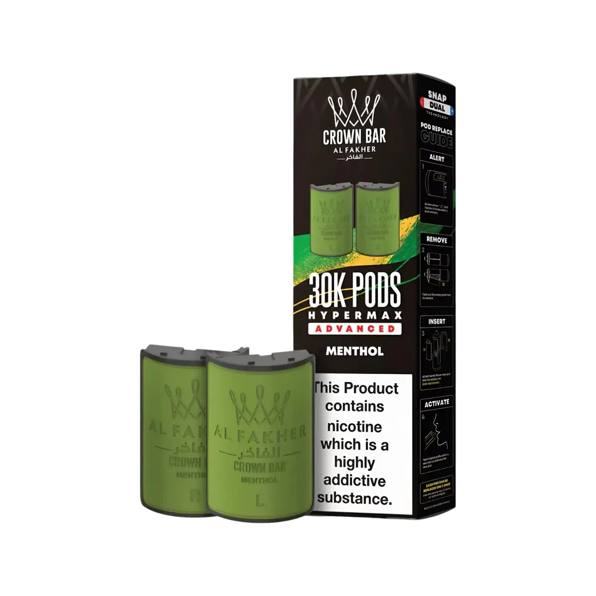 Buy Al Fakher 30K HyperMax Pods | £6.39 - Vape Fair
