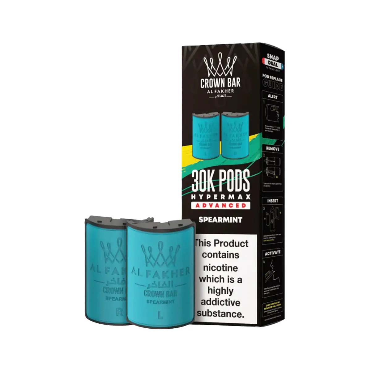 Buy Al Fakher 30K HyperMax Pods | £6.39 - Vape Fair