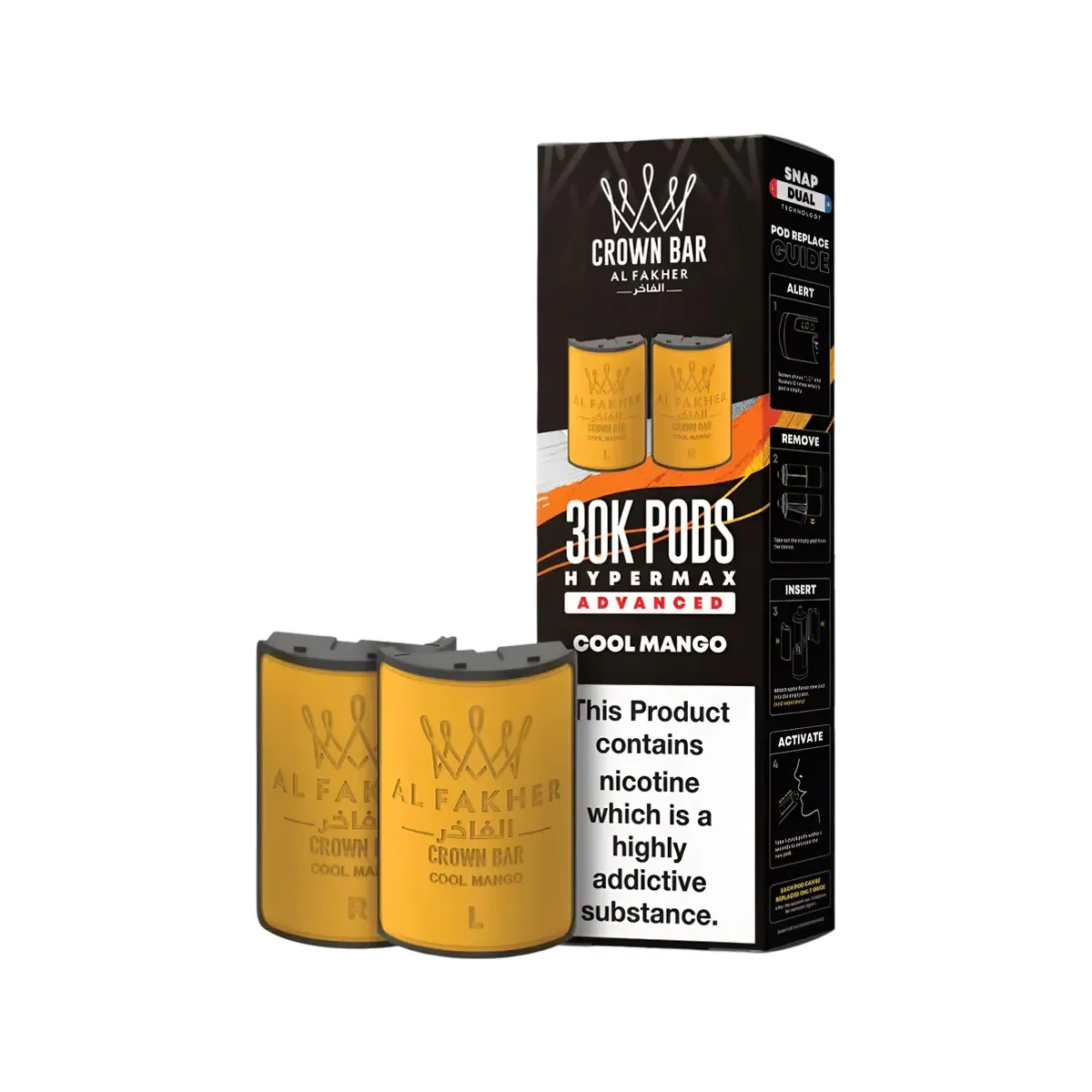 Buy Al Fakher 30K HyperMax Pods | £6.39 - Vape Fair