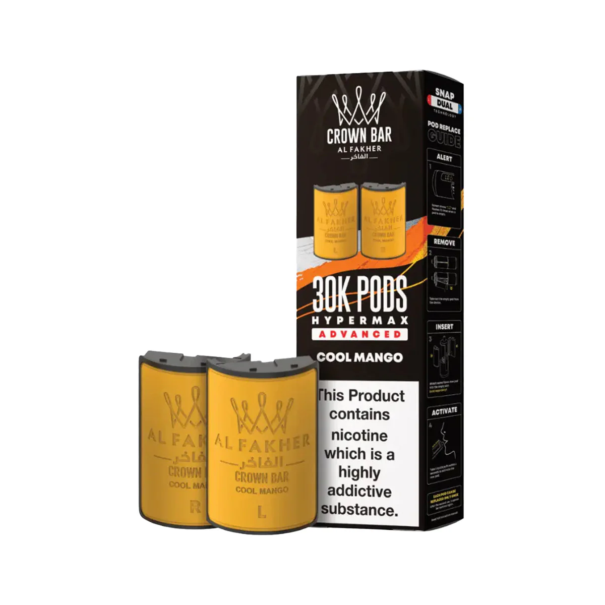 Buy Al Fakher 30K HyperMax Pods | £6.39 - Vape Fair