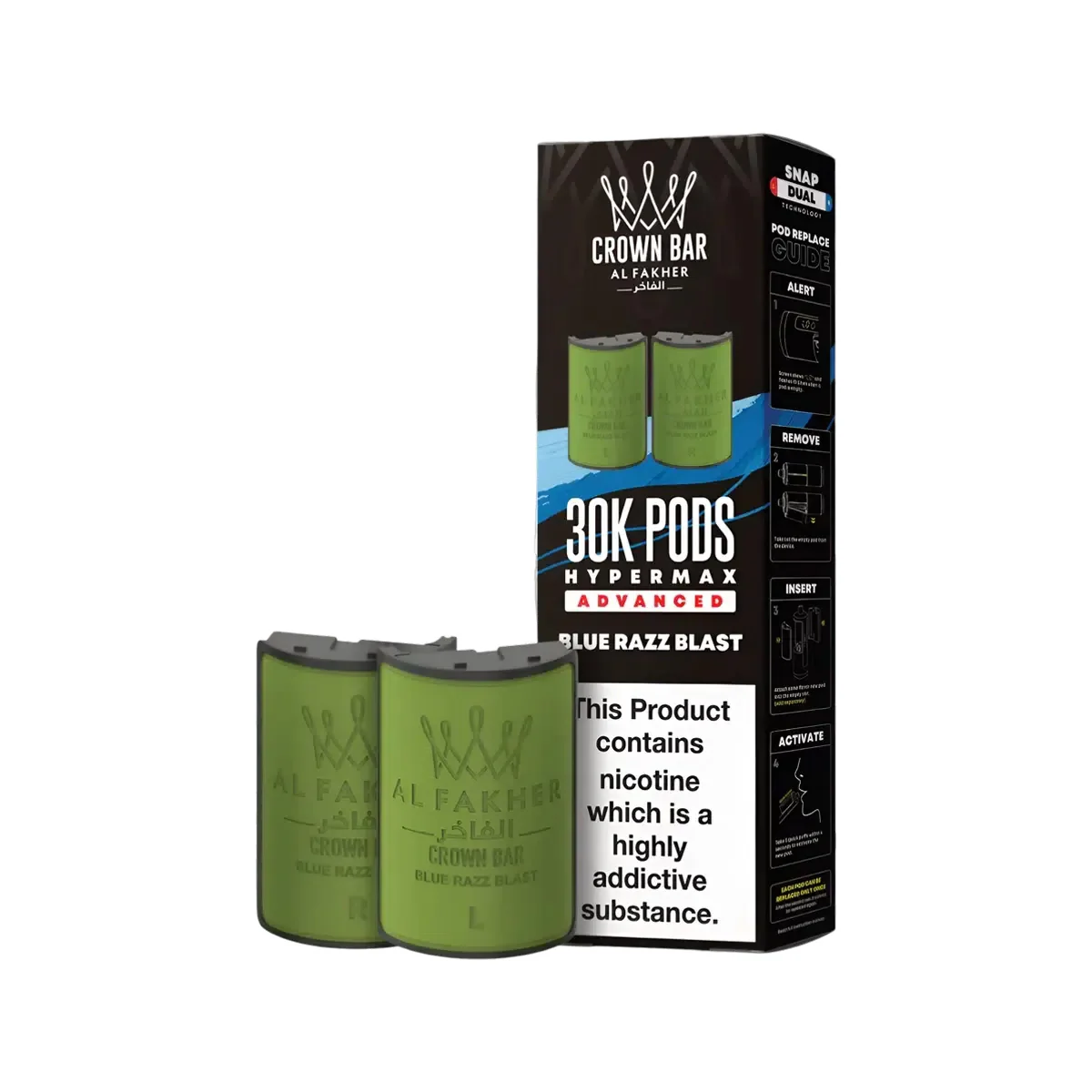 Buy Al Fakher 30K HyperMax Pods | £6.39 - Vape Fair