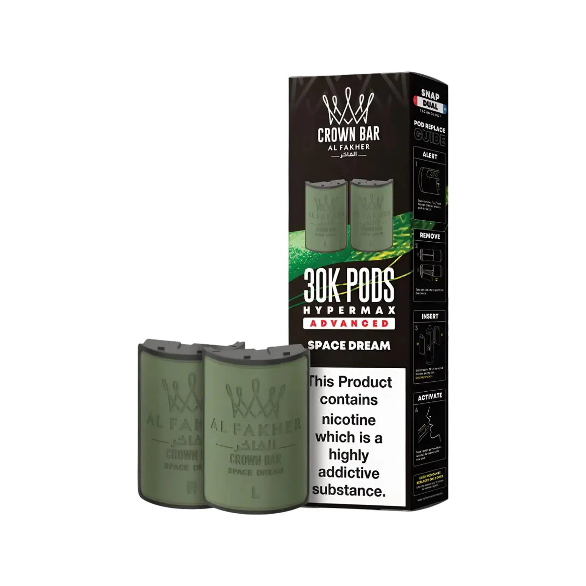 Buy Al Fakher 30K HyperMax Pods | £6.39 - Vape Fair