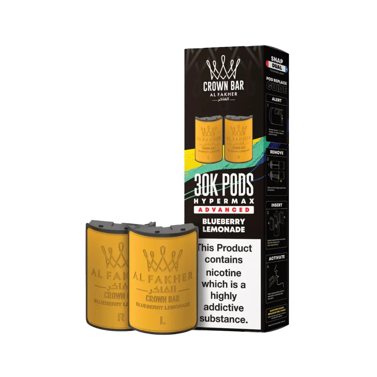 Buy Al Fakher 30K HyperMax Pods | £6.39 - Vape Fair