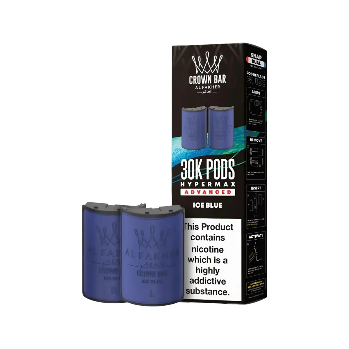 Buy Al Fakher 30K HyperMax Pods | £6.39 - Vape Fair