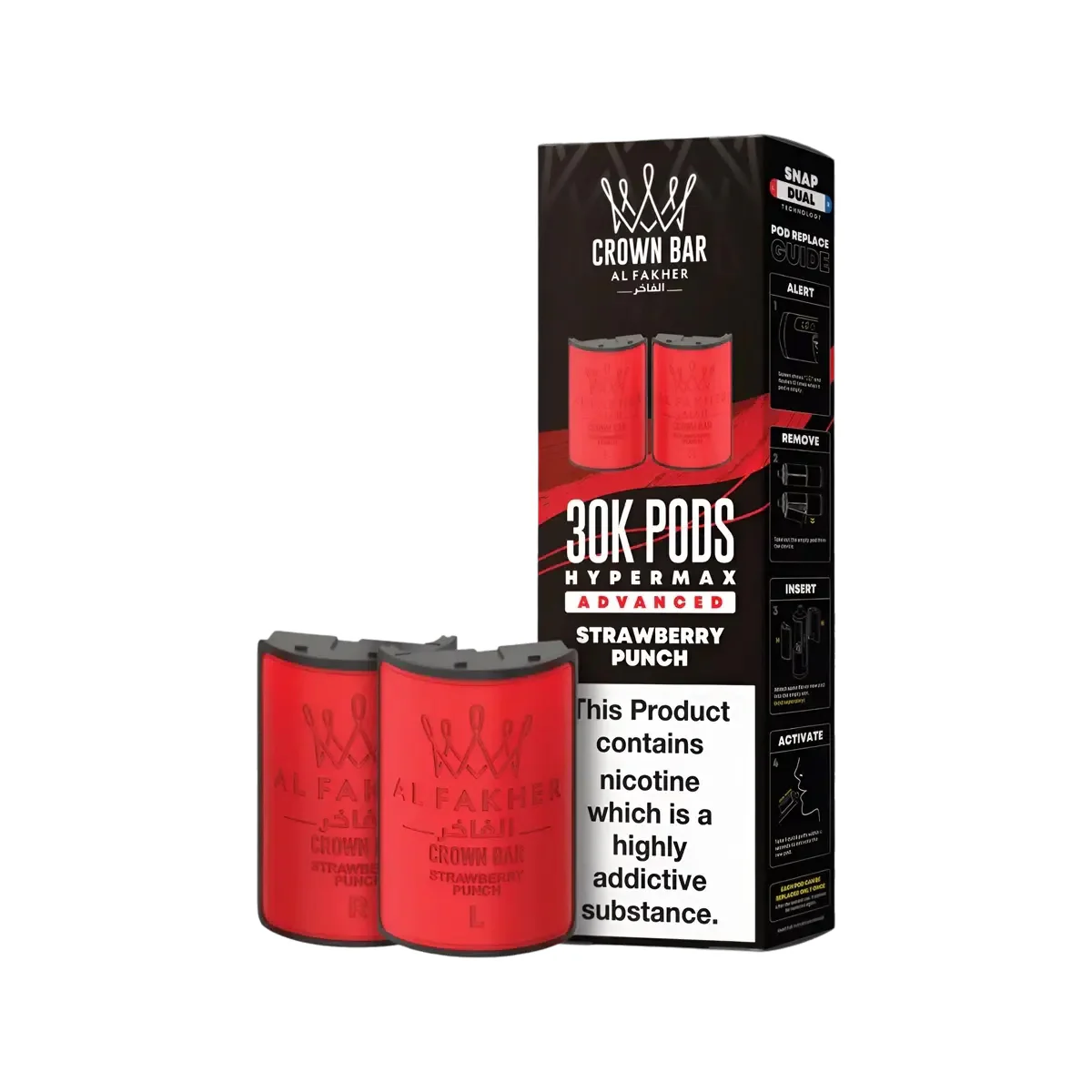 Buy Al Fakher 30K HyperMax Pods | £6.39 - Vape Fair