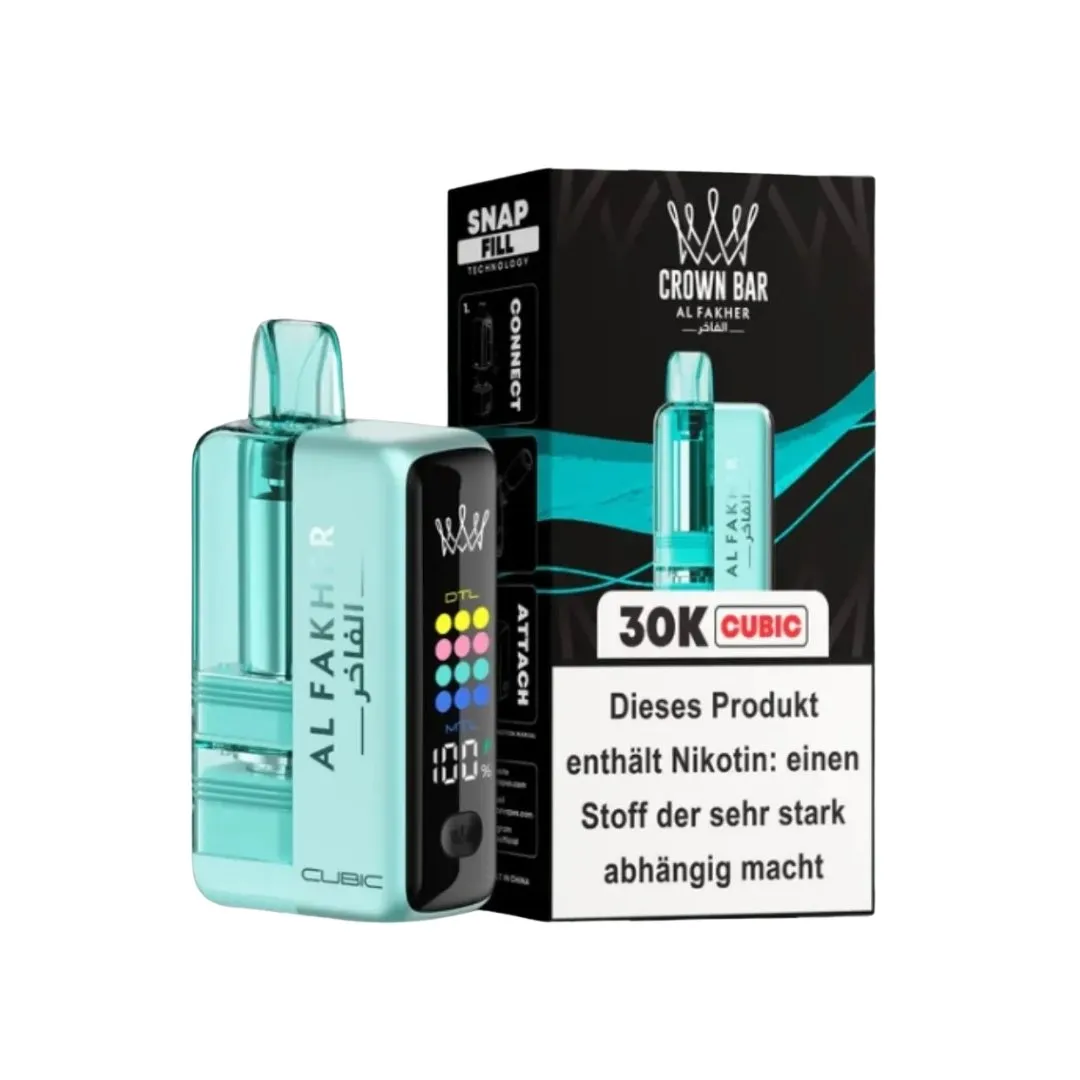 Al Fakher 30K Puffs Cubic Prefilled Pod Kit - Vape Fair