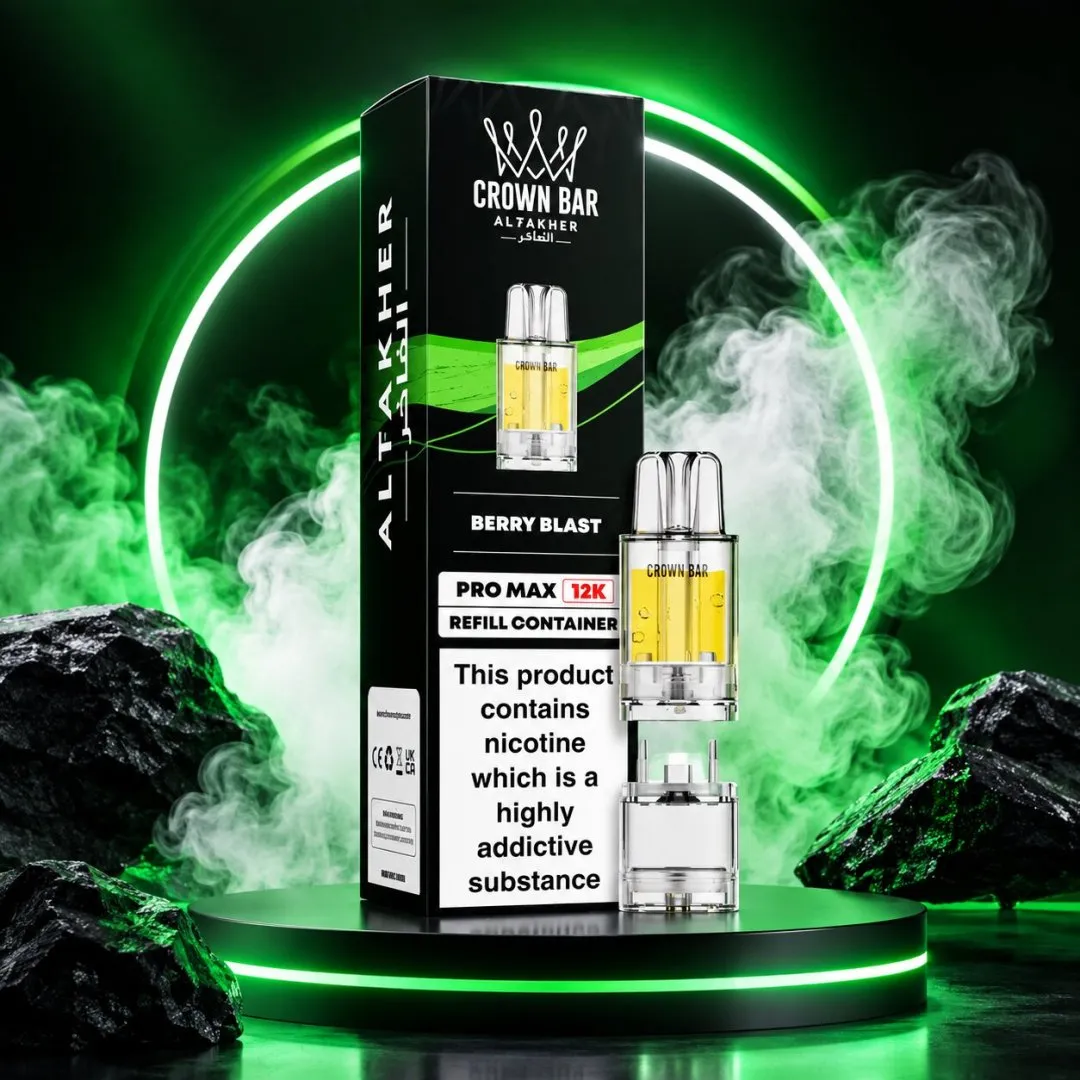 Al Fakher Crown Bar Pro Max 12K Prefilled Pods