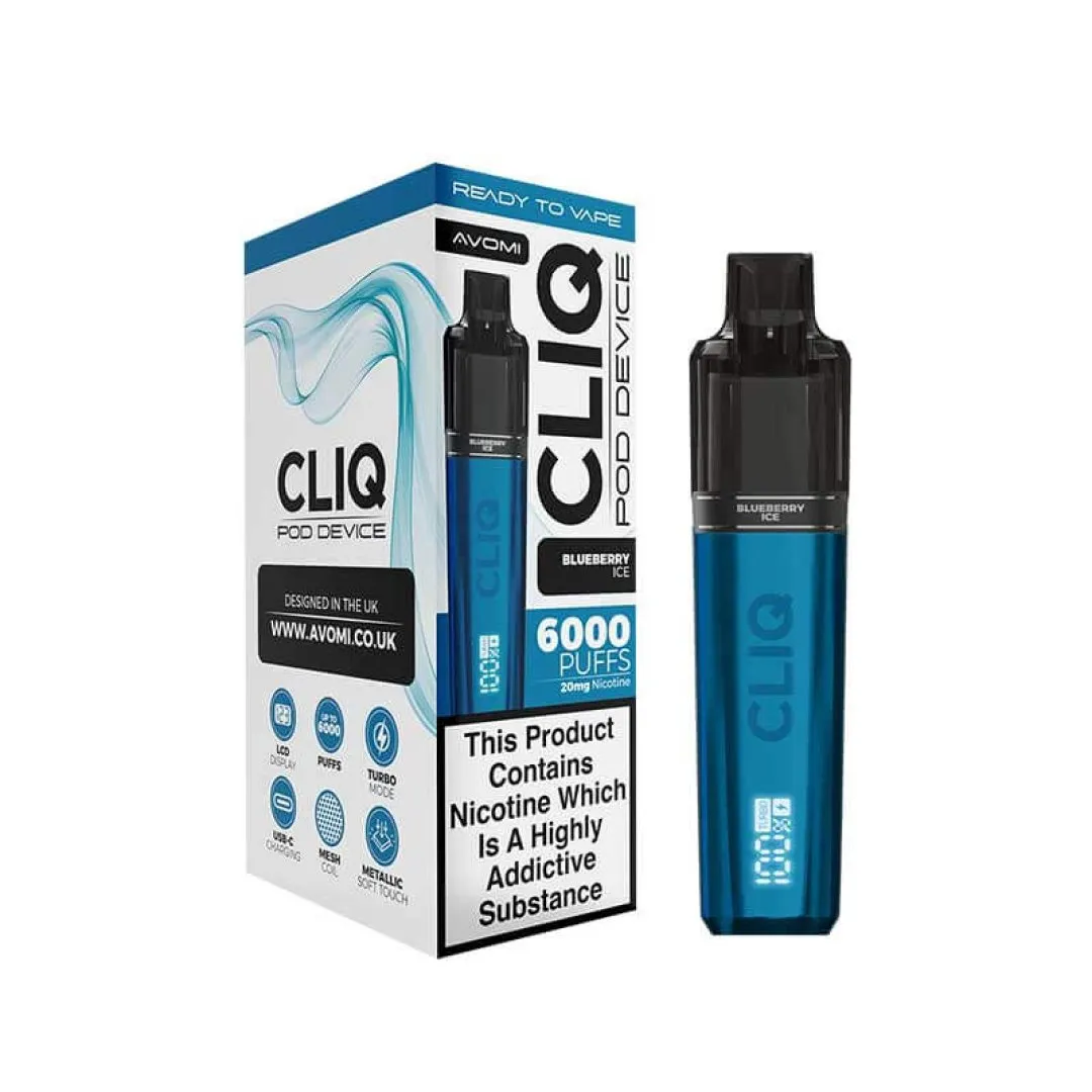 Buy Avomi CLIQ 6000 Prefilled Pod Kit | £7.89 - Vape Fair