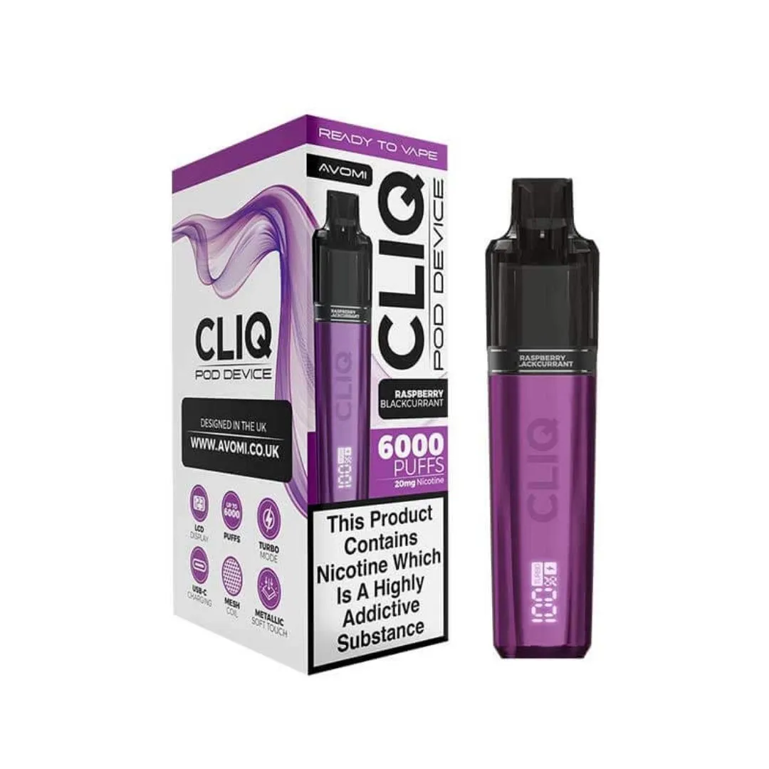 Buy Avomi CLIQ 6000 Prefilled Pod Kit | £7.89 - Vape Fair
