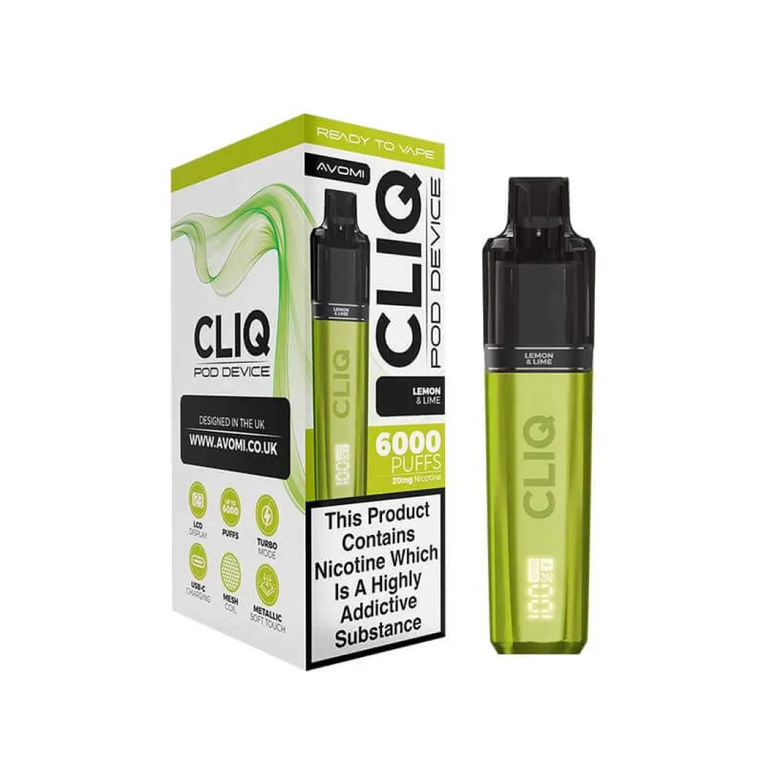 Buy Avomi CLIQ 6000 Prefilled Pod Kit | £7.89 - Vape Fair
