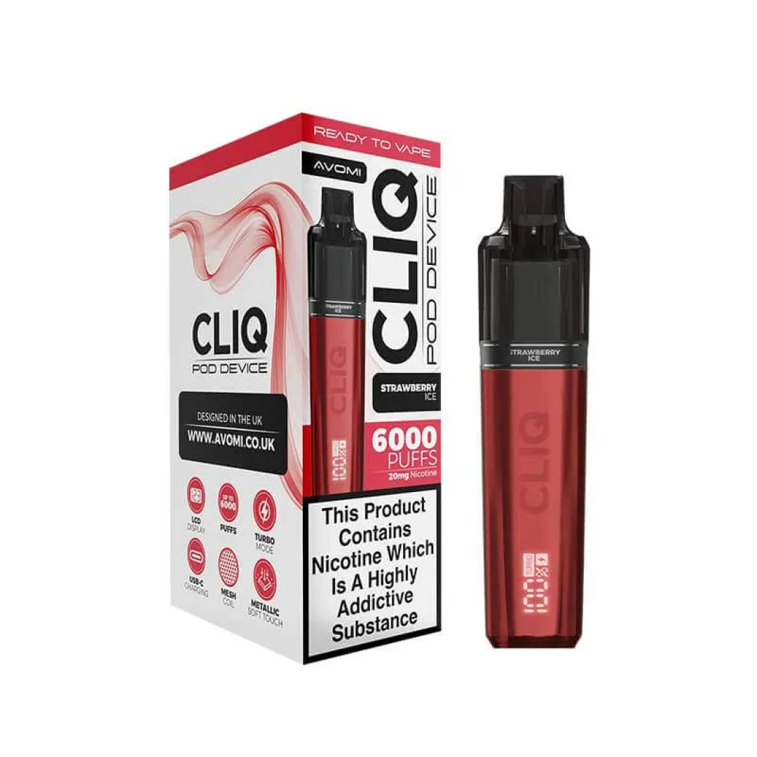 Buy Avomi CLIQ 6000 Prefilled Pod Kit | £7.89 - Vape Fair