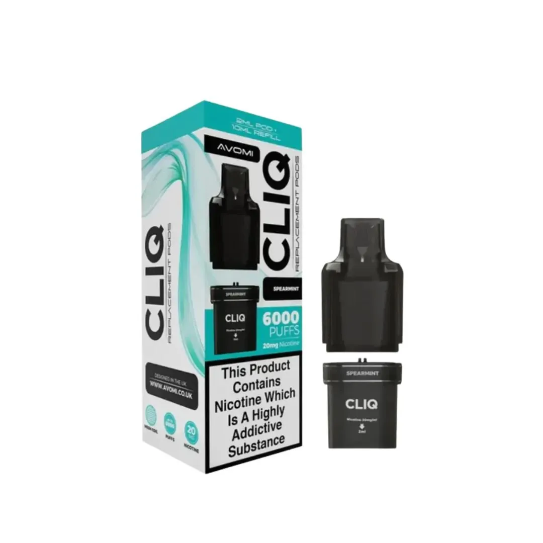 Buy Avomi Cliq 6000 Puffs Pods | £5.39 - Vape Fair