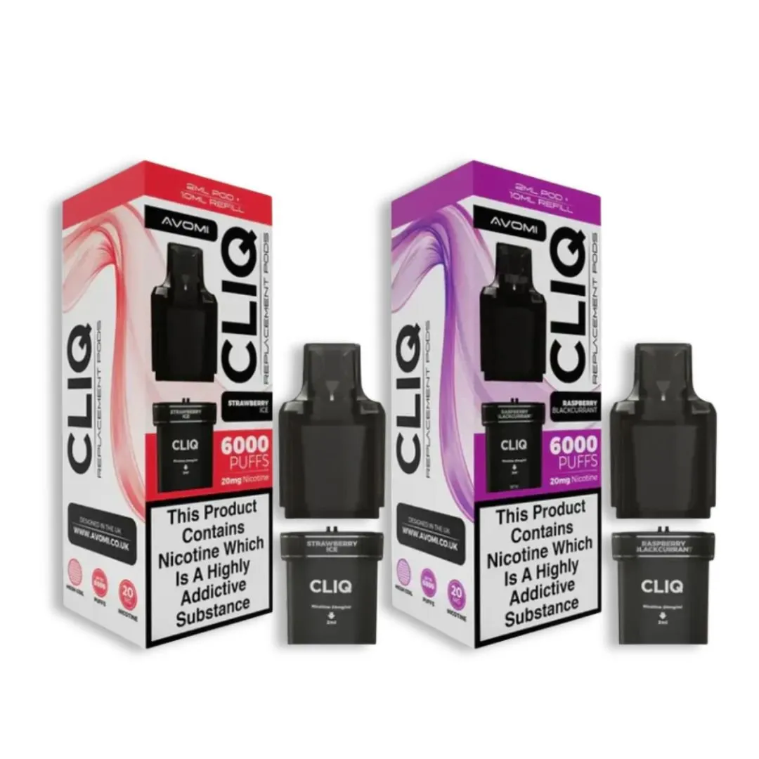 Avomi Cliq 6000 Puffs Prefilled Pod System