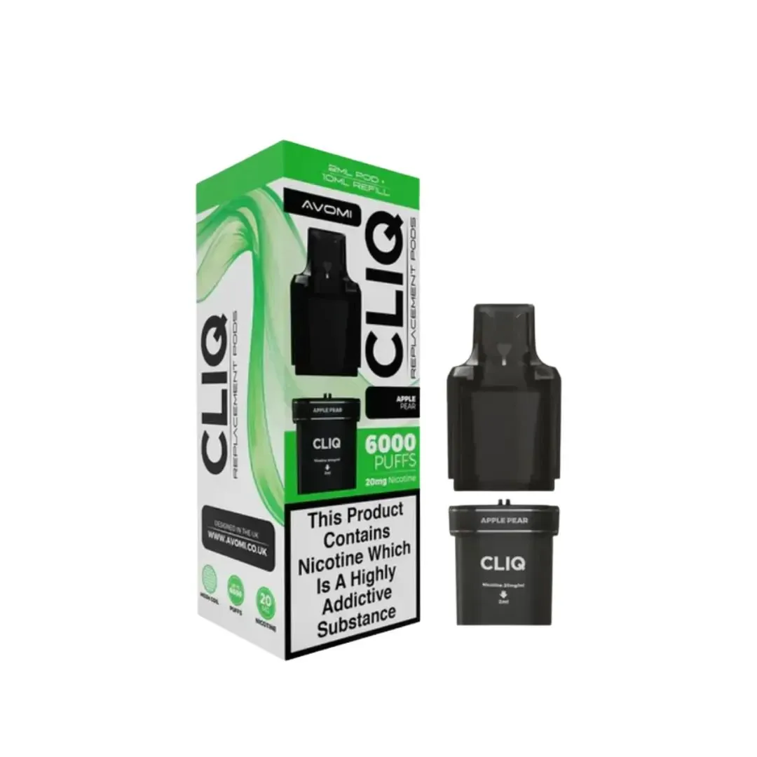 Buy Avomi Cliq 6000 Puffs Pods | £5.39 - Vape Fair