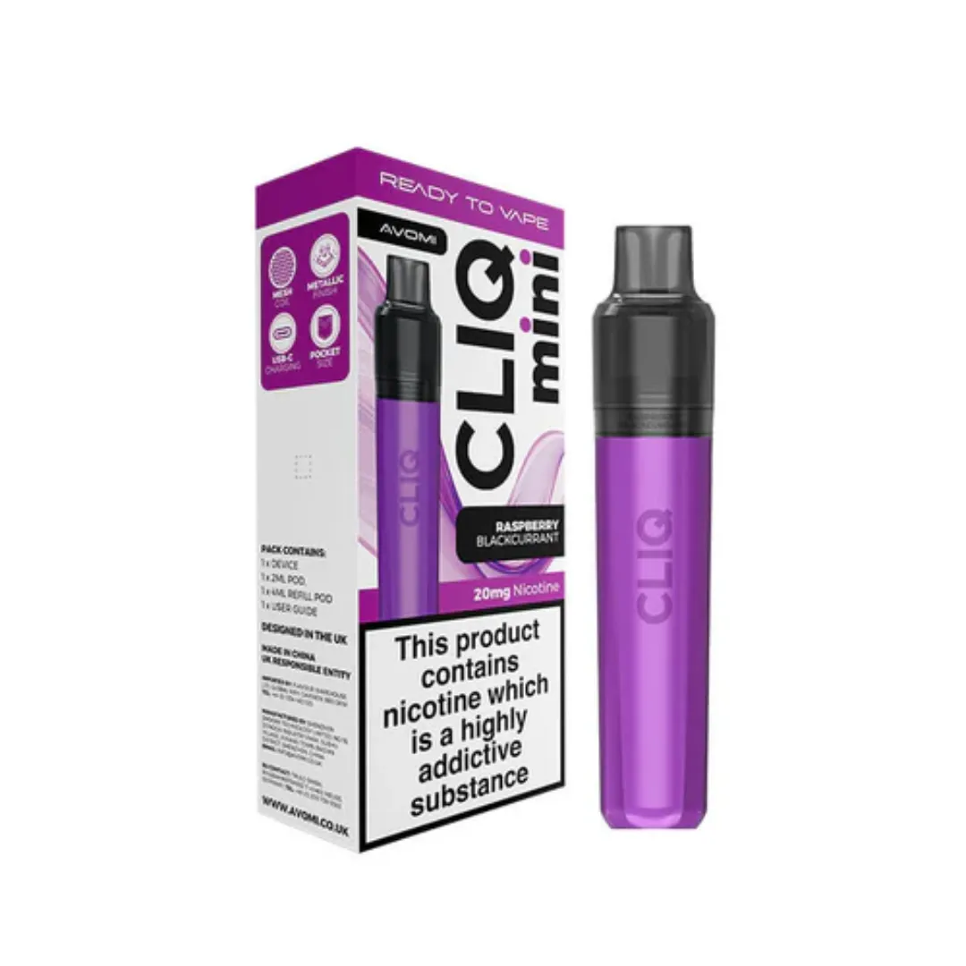 Buy Avomi CLIQ Mini 3000 Puffs Vape Kit | £5.79 - Vape Fair