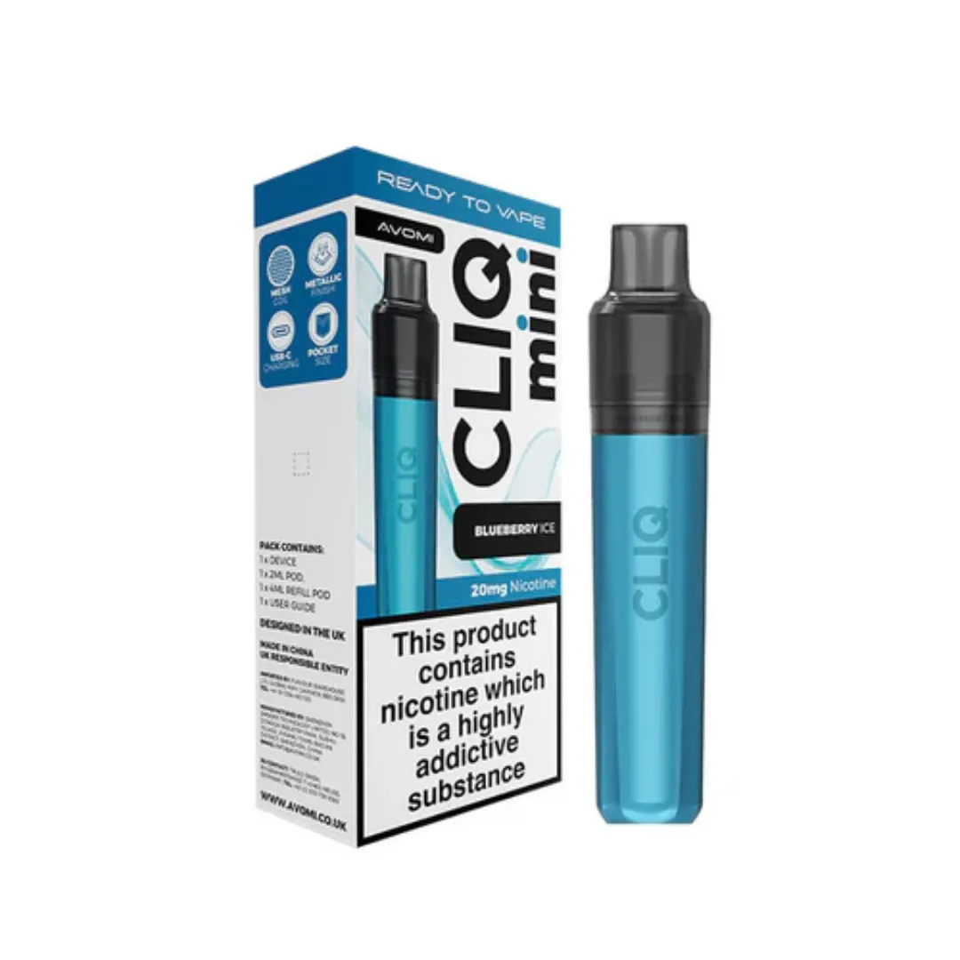 Buy Avomi CLIQ Mini 3000 Puffs Vape Kit | £5.79 - Vape Fair