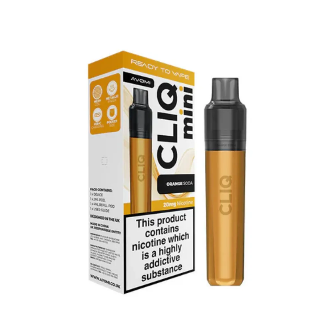 Buy Avomi CLIQ Mini 3000 Puffs Vape Kit | £5.79 - Vape Fair