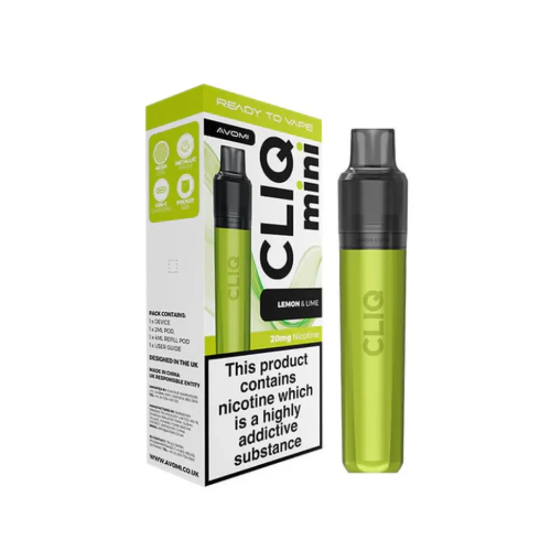 Buy Avomi CLIQ Mini 3000 Puffs Vape Kit | £5.79 - Vape Fair