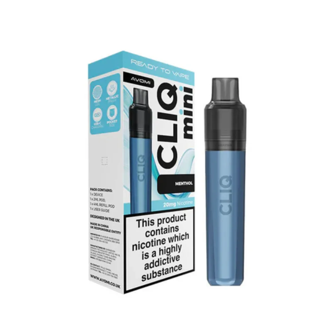 Buy Avomi CLIQ Mini 3000 Puffs Vape Kit | £5.79 - Vape Fair