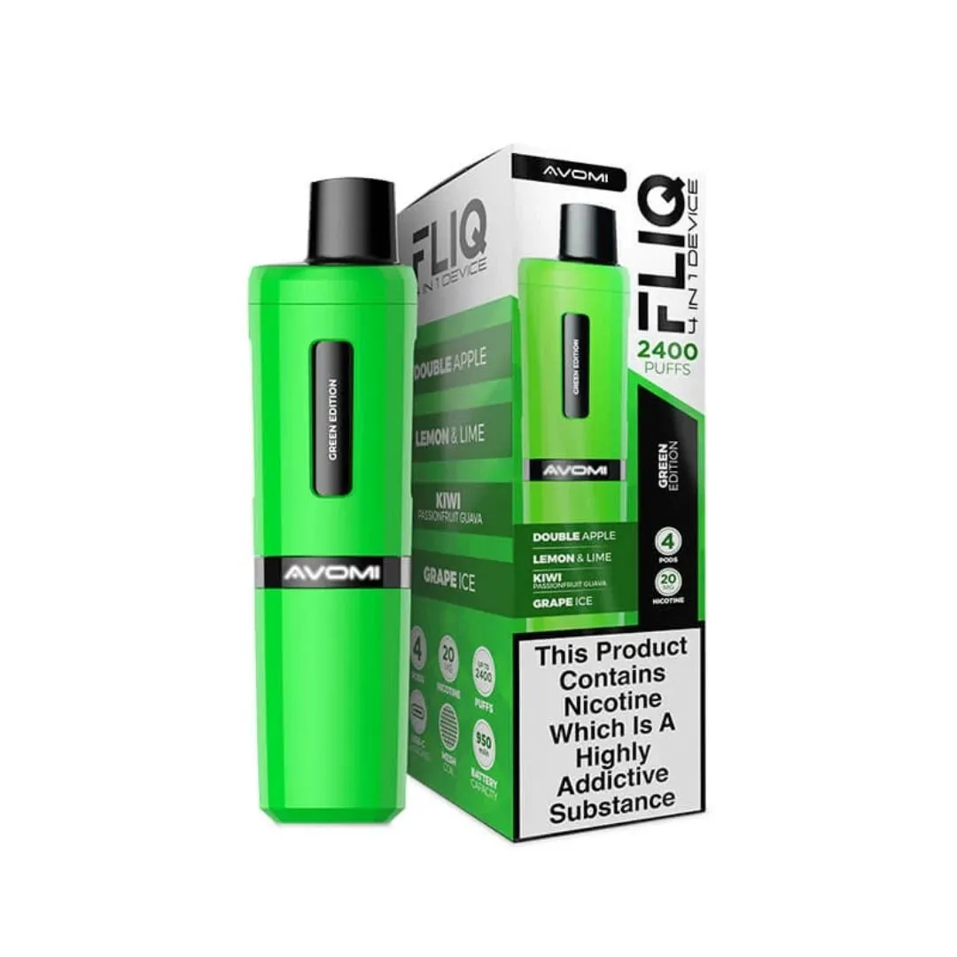 Avomi FLIQ 4-in-1 Prefilled Pod Kit - Vape Fair