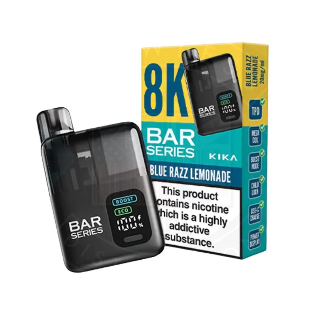 Buy Bar Series Kika 8K Pod Kit | £8.79 - Vape Fair