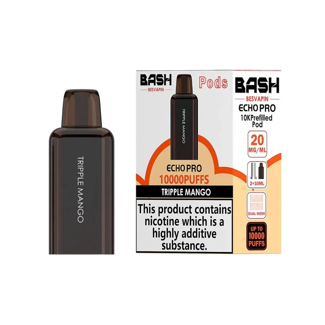 Buy BASH Echo Pro 10K Prefilled Pods | £5.29 - Vape Fair