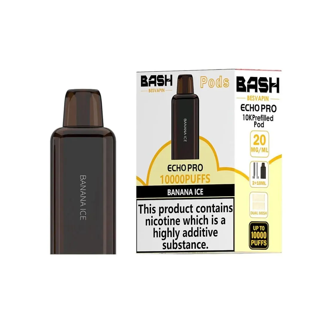 Buy BASH Echo Pro 10K Prefilled Pods | £5.29 - Vape Fair
