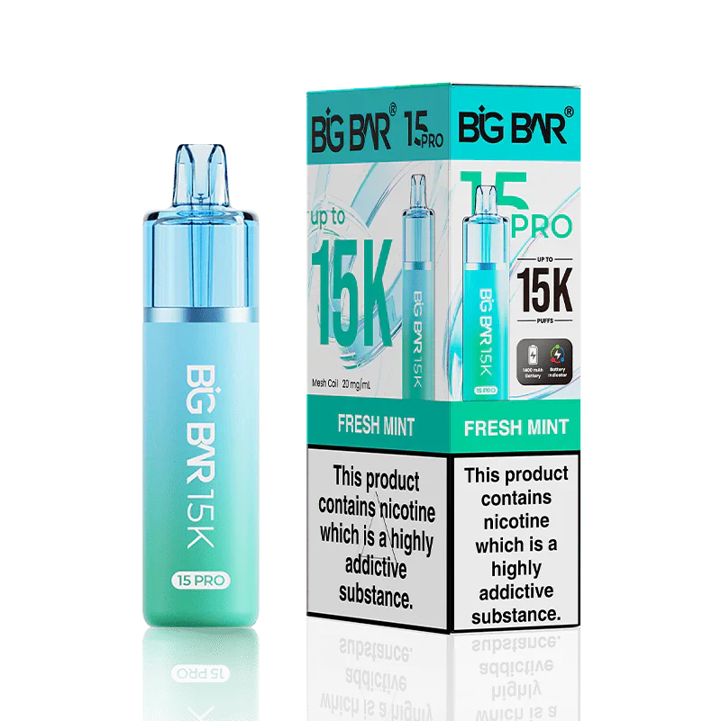 Buy Big Bar Pro 15000 Puffs Kit | £7.79 - Vape Fair