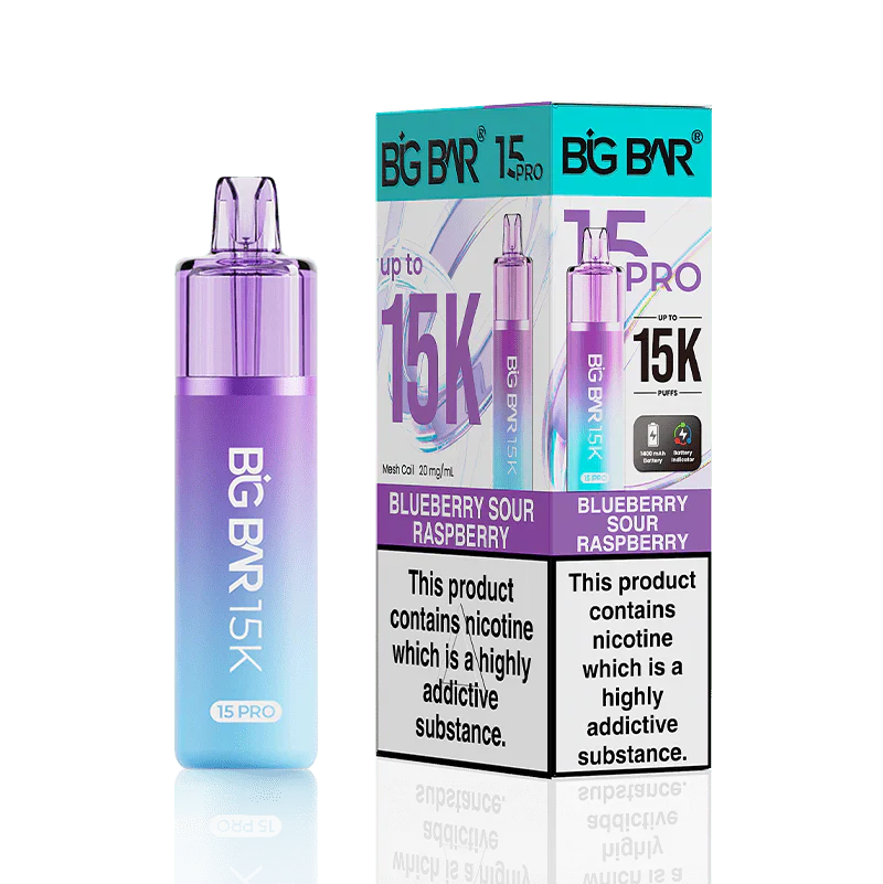 Buy Big Bar Pro 15000 Puffs Kit | £7.79 - Vape Fair