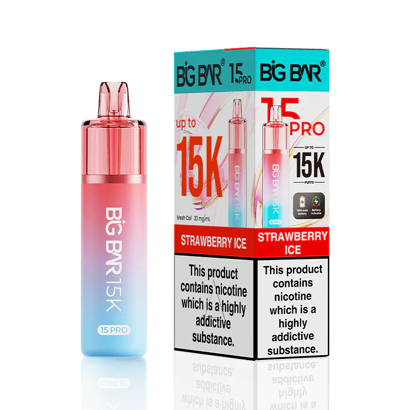 Buy Big Bar Pro 15000 Puffs Kit | £7.79 - Vape Fair