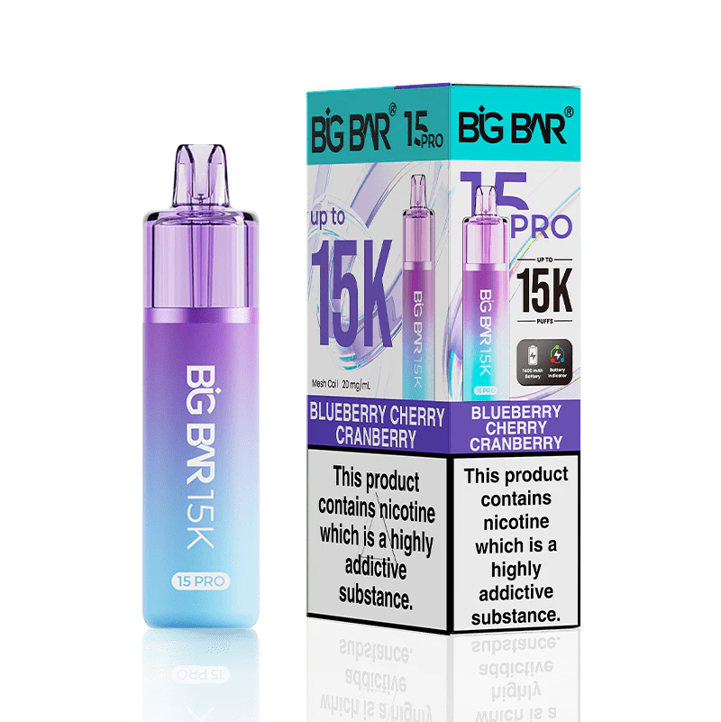 Buy Big Bar Pro 15000 Puffs Kit | £7.79 - Vape Fair