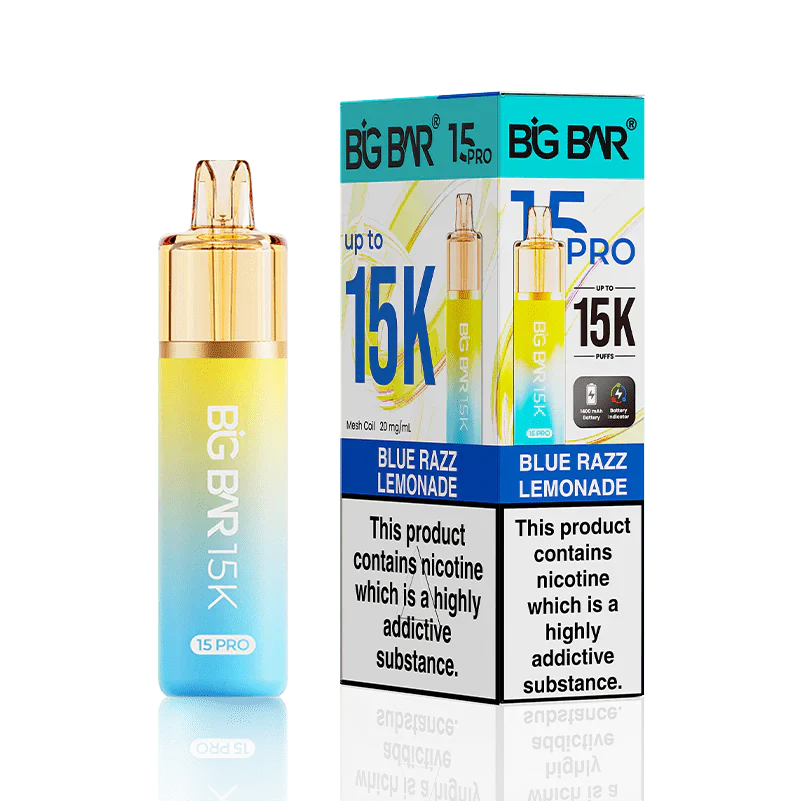 Buy Big Bar Pro 15000 Puffs Kit | £7.79 - Vape Fair