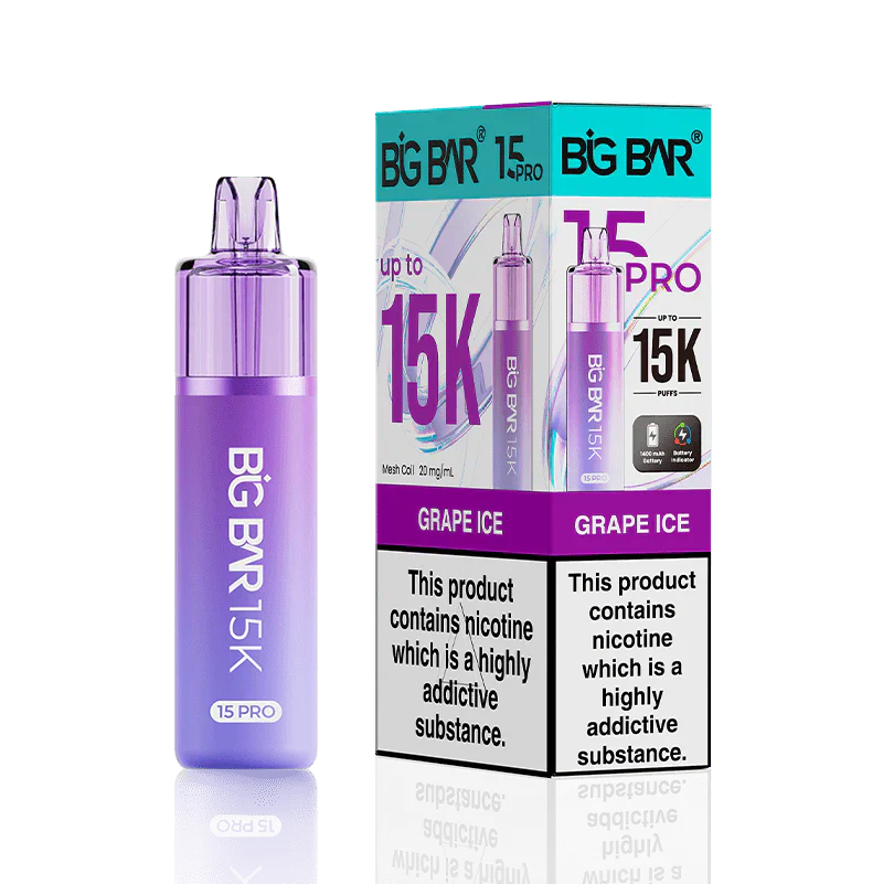 Buy Big Bar Pro 15000 Puffs Kit | £7.79 - Vape Fair