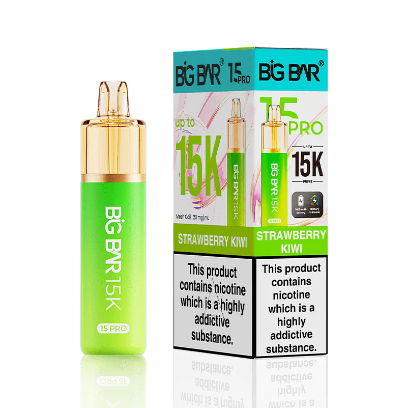 Buy Big Bar Pro 15000 Puffs Kit | £7.79 - Vape Fair