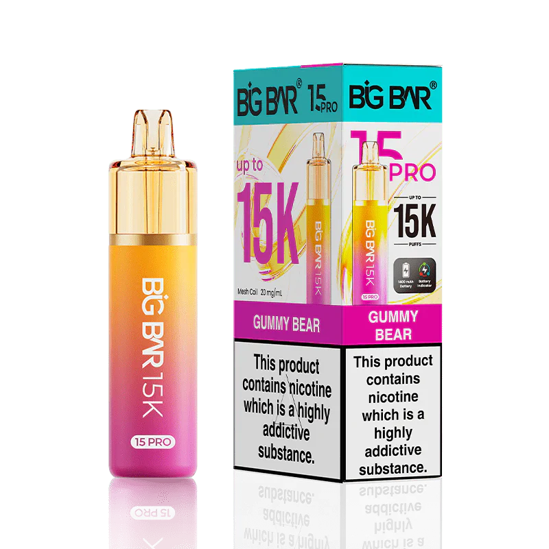 Buy Big Bar Pro 15000 Puffs Kit | £7.79 - Vape Fair