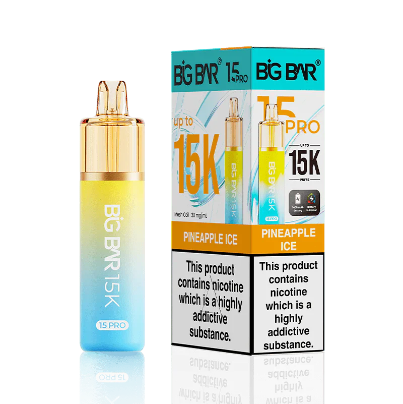 Buy Big Bar Pro 15000 Puffs Kit | £7.79 - Vape Fair