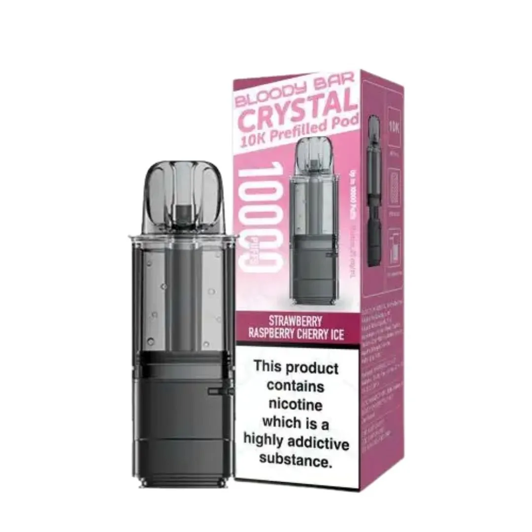 Buy Bloody Bar Crystal 10000 Pod | £4.89 at Vape Fair
