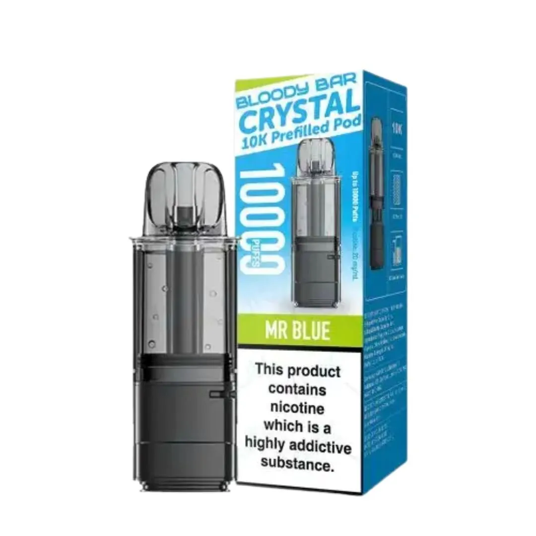 Buy Bloody Bar Crystal 10000 Pod | £4.89 at Vape Fair