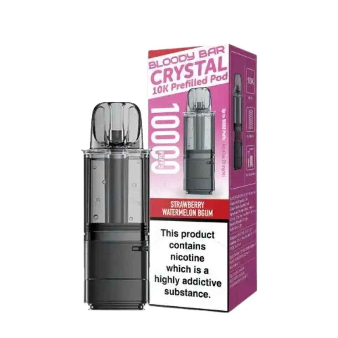 Buy Bloody Bar Crystal 10000 Pod | £4.89 at Vape Fair