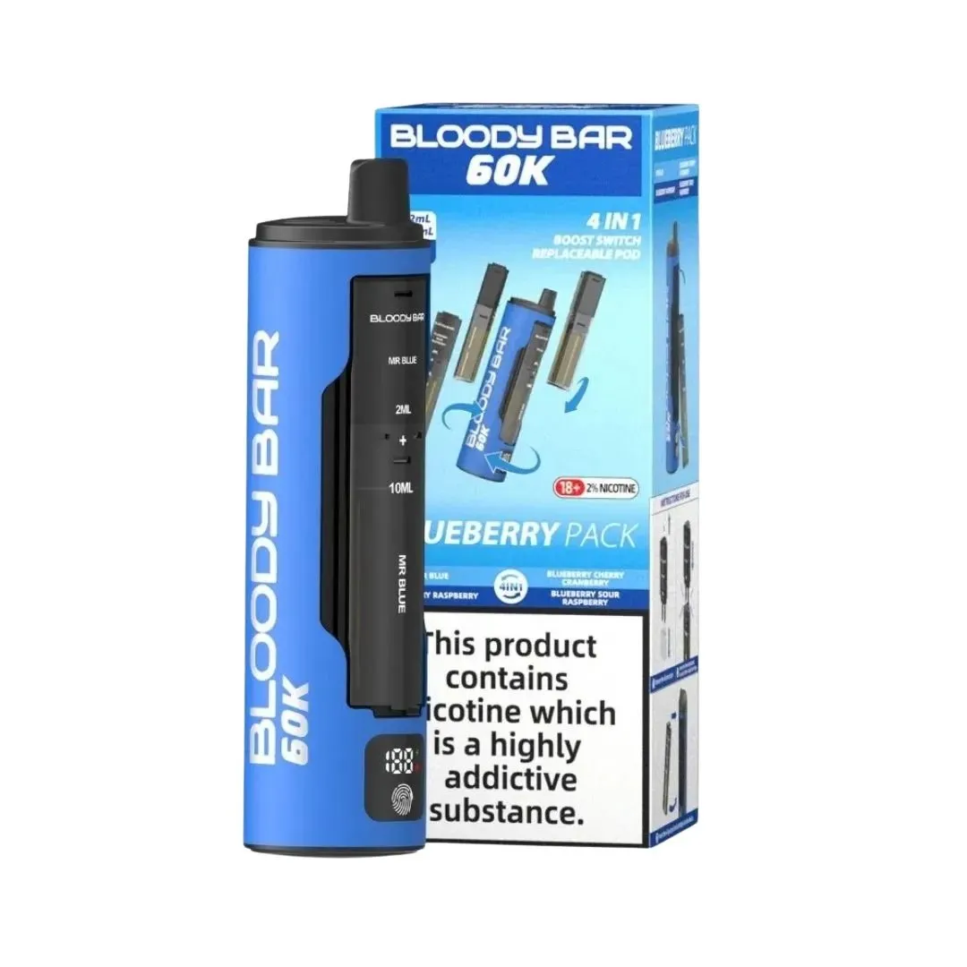 Buy Bloody Bar 60k Prefilled Vape Kit £13.29 | Vape Fair