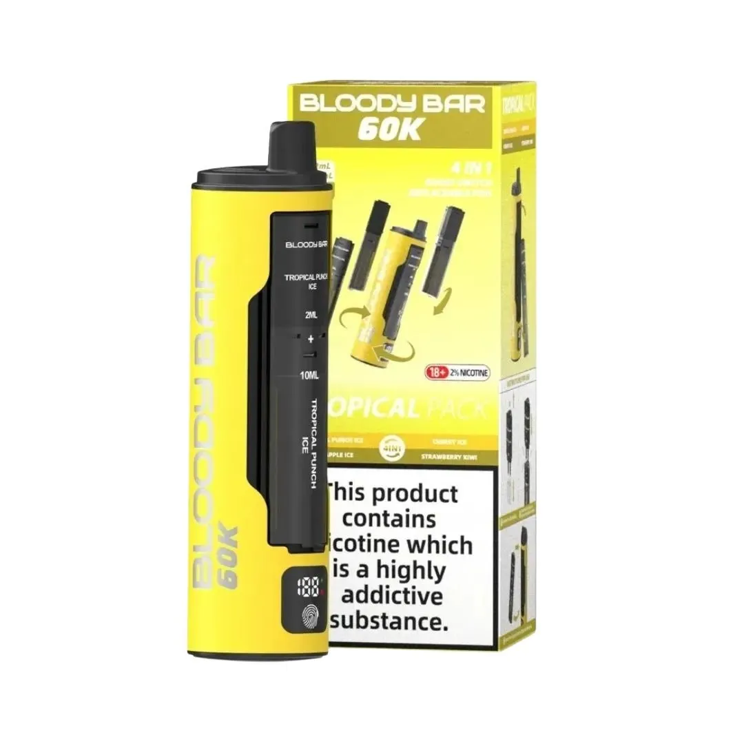 Buy Bloody Bar 60k Prefilled Vape Kit £13.29 | Vape Fair