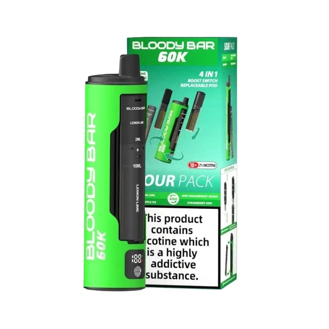 Buy Bloody Bar 60k Prefilled Vape Kit £13.29 | Vape Fair